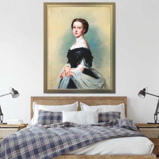 Princess Louise, Duchess of Argyll Canvas Afdruk (Insitu (Slaapkamer))