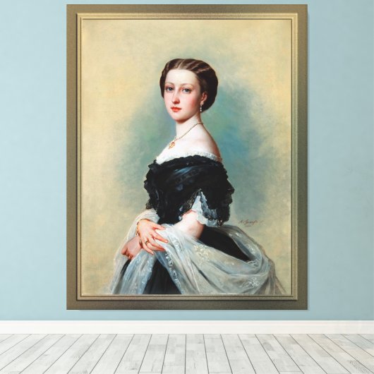 Princess Louise, Duchess of Argyll Canvas Afdruk (Insitu (Houten vloer))