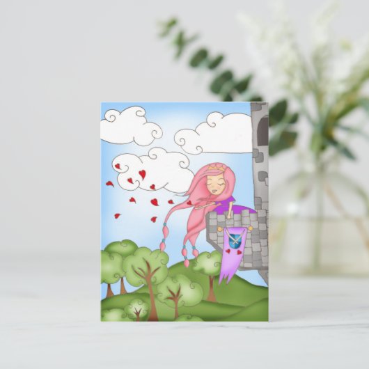 Princess Love-Briefkaarten Briefkaart (Staand voorkant)