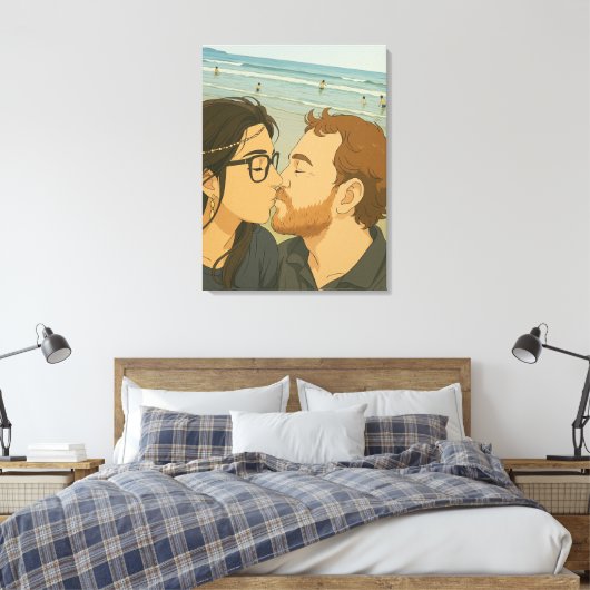 Princess love canvas afdruk (Insitu (Slaapkamer))