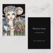 Princess Luna Visitekaartje (Voorkant / Achterkant)