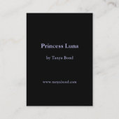 Princess Luna Visitekaartje (Achterkant)