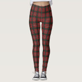 Princess Margaret Roos Modern Scottish Tartan Leggings (Voorkant)