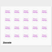 Princess Marina Ronde Sticker (Vel)