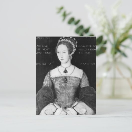 Princess Mary Tudor Briefkaart (Staand voorkant)
