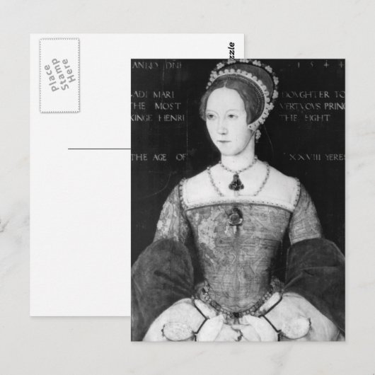 Princess Mary Tudor Briefkaart (Voorkant / Achterkant)