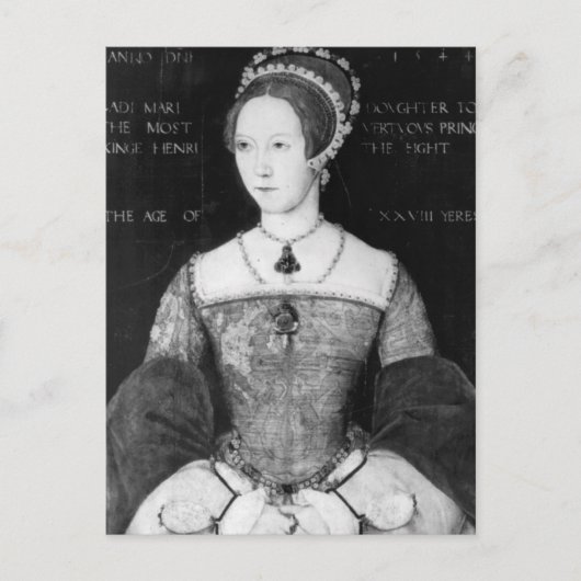 Princess Mary Tudor Briefkaart (Voorkant)