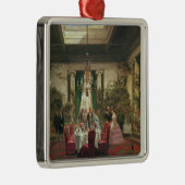 Princess Mathilde's Salle-a-Manger Metalen Ornament (Rechts)
