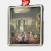 Princess Mathilde's Salle-a-Manger Metalen Ornament (Links)