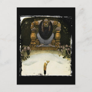 Princess met de Troll King Briefkaart