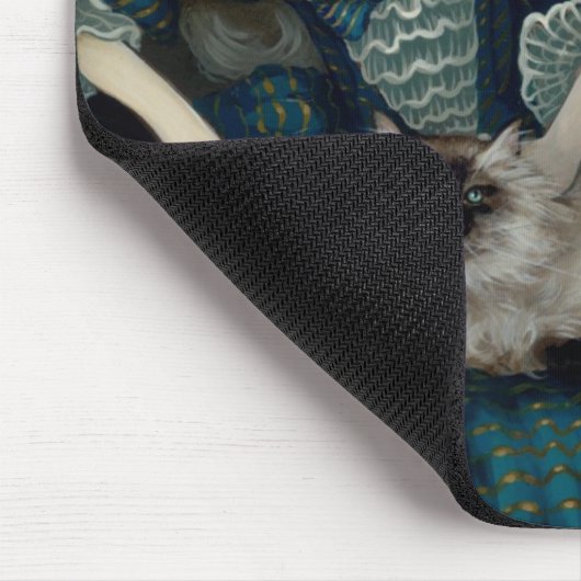 Princess met een Himalayan Cat Muismat (Hoek)