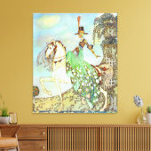 Princess Minon Minette Kay Nielsen Fine Art Canvas Afdruk (Insitu (Woonkamer))