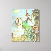 Princess Minon Minette Kay Nielsen Fine Art Canvas Afdruk (Voorkant)