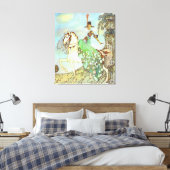 Princess Minon Minette Kay Nielsen Fine Art Canvas Afdruk (Insitu (Slaapkamer))