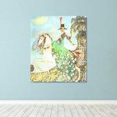 Princess Minon Minette Kay Nielsen Fine Art Canvas Afdruk (Insitu (Houten vloer))