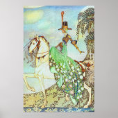 Princess Minon Minette Kay Nielsen Fine Art Poster (Voorkant)