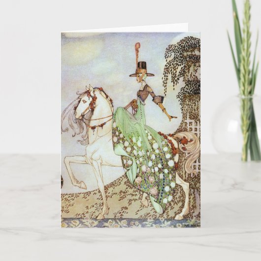 Princess Minon-Minette kunst door Kay Nielsen Kaar Kaart (Voorkant)