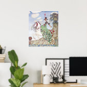 Princess Minon-Minette van Kay Nielsen Poster (Thuiskantoor)