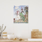 Princess Minon-Minette van Kay Nielsen Poster (Keuken)