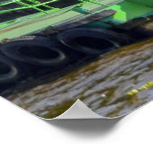 Princess Moeder Memorial Park in Bangkok Poster (Hoek)