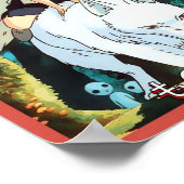 Princess monoke anime poster (Hoek)