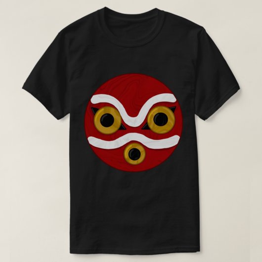 Princess Mononoke-masker T-shirt (Design voorkant)