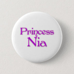 Princess Nia Ronde Button 5,7 Cm