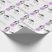 Princess Ninja Giftwrap Cadeaupapier (Hoek)