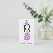 Princess Ninja Visitekaartje (Staand voorkant)