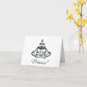 "Princess"-notecards Kaart (Gele Bloem)