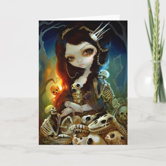 "Princess of Bones" Greeting Card Kaart (Voorkant)