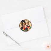 Princess of China Ronde Sticker (Envelop)