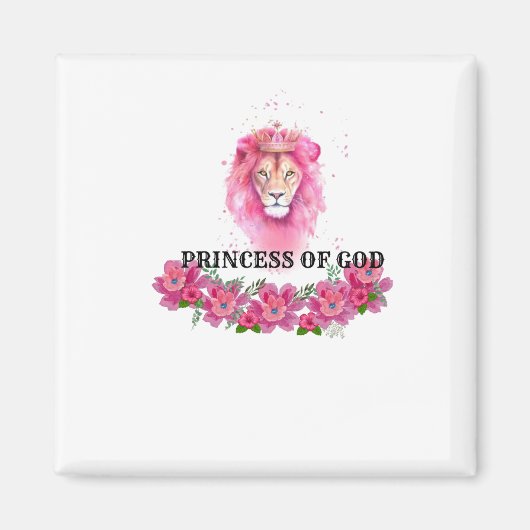 PRINCESS OF GOD MAGNEET (Voorkant)