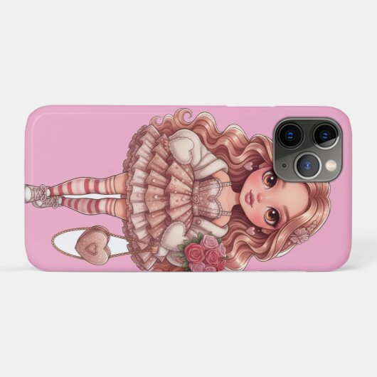 princess of hearts dall Case-Mate iPhone case (Achterkant (horizontaal))