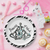 "Princess of Much" Party Borden Papieren Bordje (Feest)