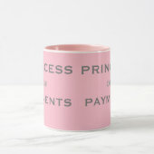 Princess of Payments Speciale rekeningen te betale Mok (Midden)