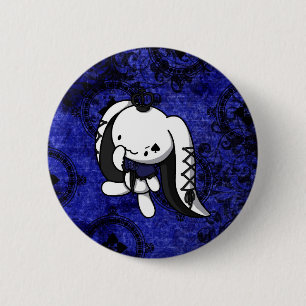 Princess of Spades White Rabbit Ronde Button 5,7 Cm