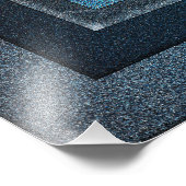 Princess Of The Blue Roos AI Art van Xzendor7 Foto Afdruk (Hoek)