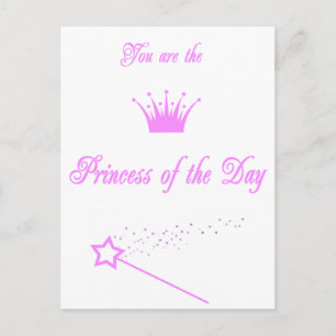 Princess of the Day - Briefkaart