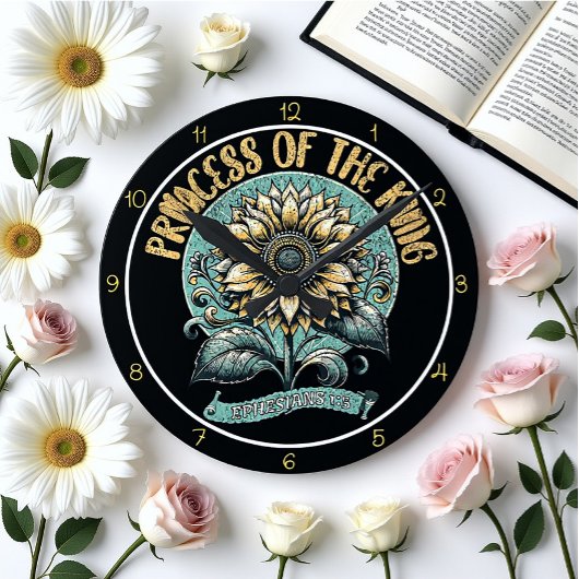 Princess of The King Art Ronde Klok