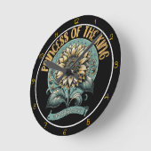 Princess of The King Art Ronde Klok (Hoek)