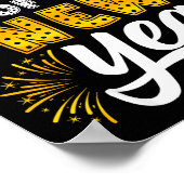 Princess Of The New Year 2026 New Years Eve Firewo Poster (Hoek)