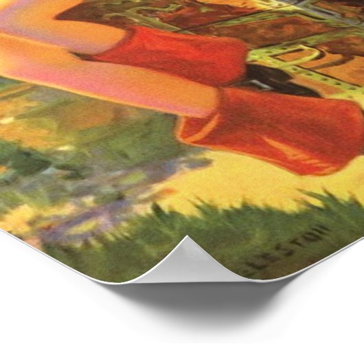 Princess of Treasure Isle - Edward Mason Eggleston Poster (Hoek)