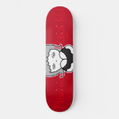Princess on Royal Red 2 Persoonlijk Skateboard (Voorkant)