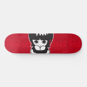 Princess on Royal Red Persoonlijk Skateboard (Horizontaal)