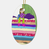Princess on the Pea Keramisch Ornament (Links)