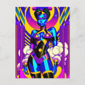 Princess on the Prowl beroemd gemaakt door Ken Gag Briefkaart (Voorkant)