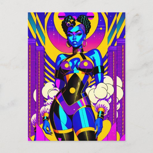 Princess on the Prowl beroemd gemaakt door Ken Gag Briefkaart (Voorkant)