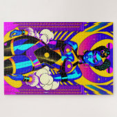 Princess on the Prowl beroemd gemaakt door Ken Gag Legpuzzel (Horizontaal)