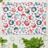 Princess oorringen theedoek (Gevouwen)